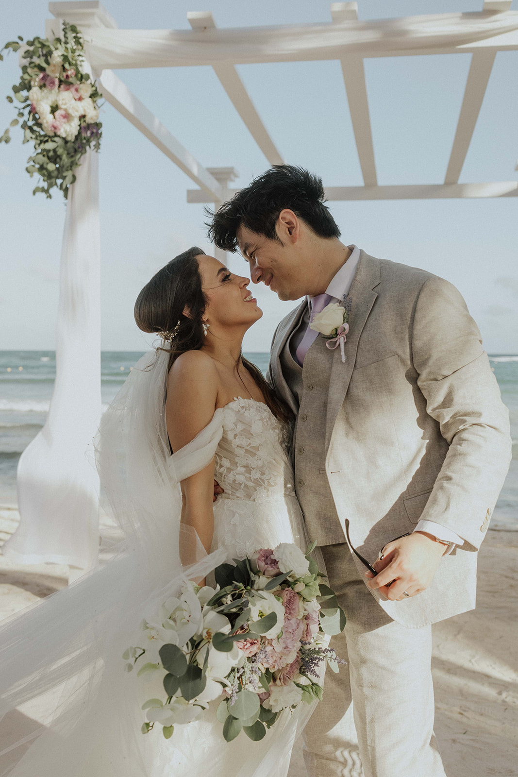 Boda de destino en el Hotel Grand Palladium en Playa del Carmen, México